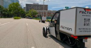 Faction tests self-driving light EVs for last-mile delivery