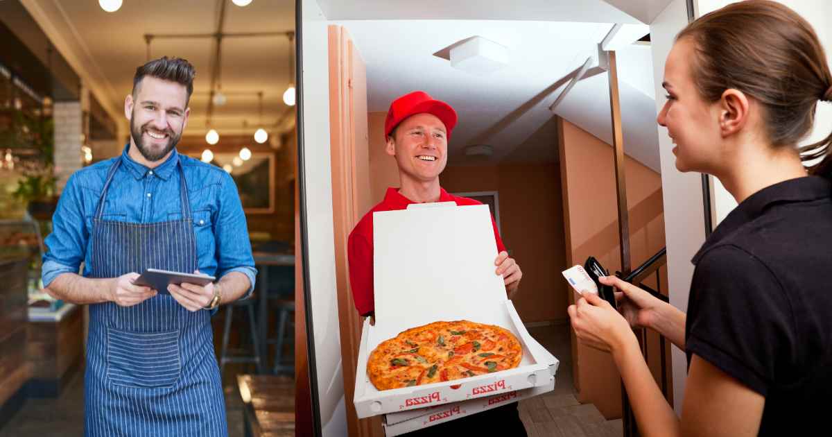 How to get pizza delivery to your door