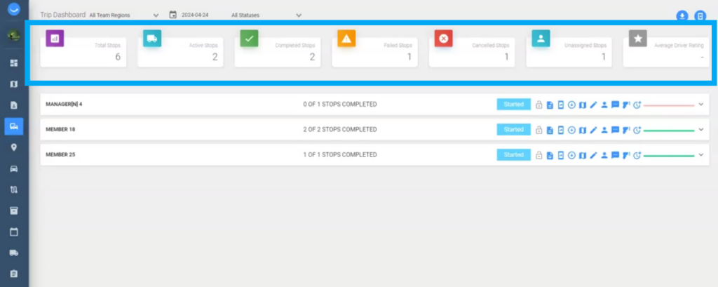 Locate2u Pulse product update 29 April - Feature Trip Summary Page Enhancement