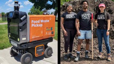 Scrap Soils tests robot for food waste collection