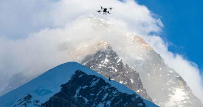 Drone delivery Everest