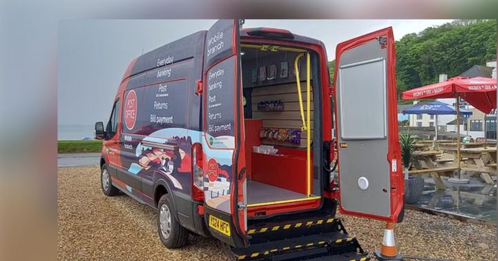 UK tests first-ever electric mobile post office