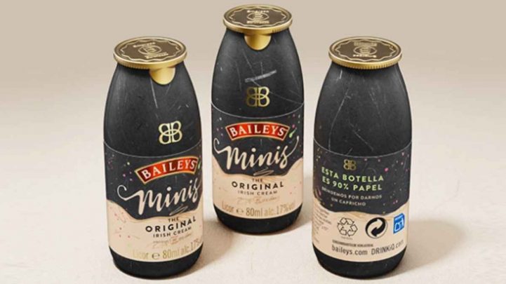 New paper-based liquor bottle marks milestone for sustainable packaging