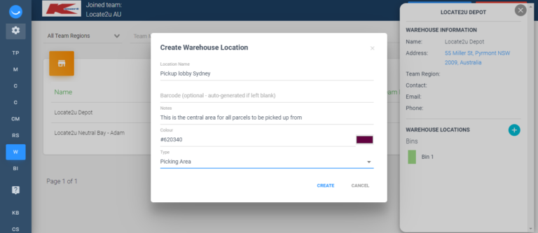 locate2u product updates 28 february Item movement Key features 2